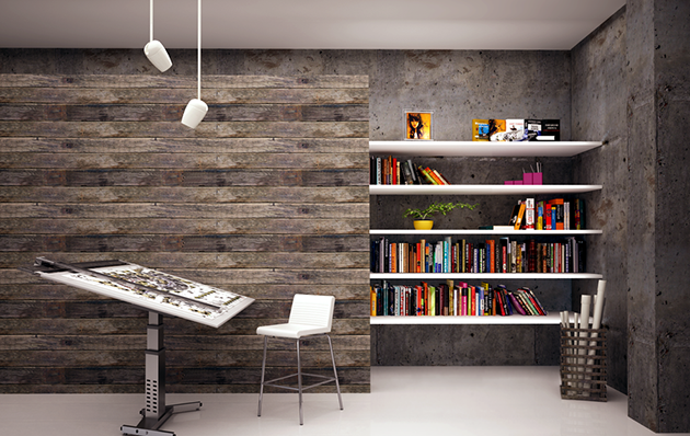 How to decorate a home office space