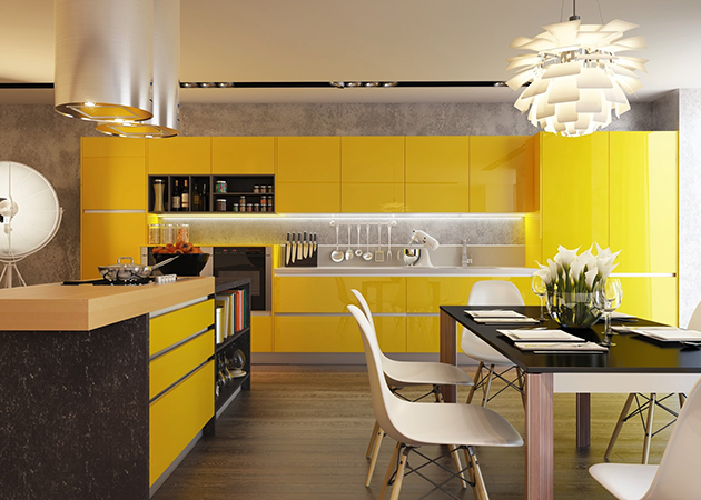 15 Ways to bring color to the Kitchen