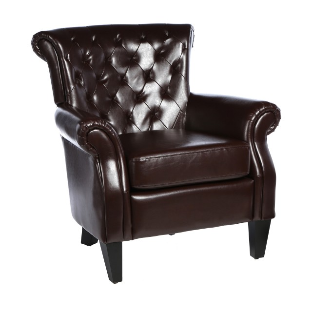 McClain+Leather+Club+Chair