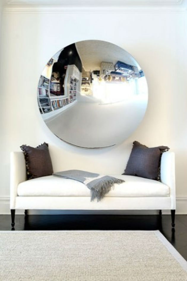 How To Decorate Your Bedroom With A Convex Mirror