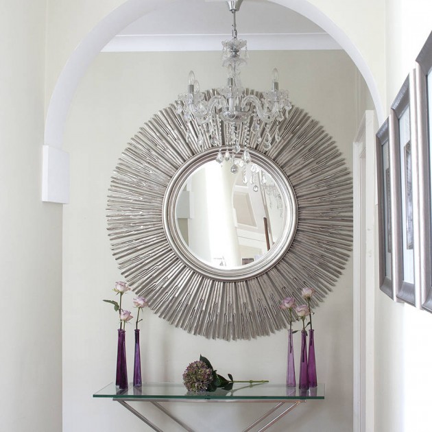 How To Decorate Your Living Room With A Convex Mirror