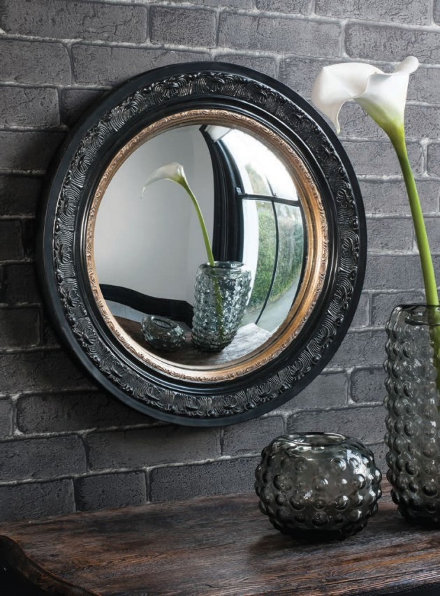 How To Decorate Your Living Room With A Convex Mirror