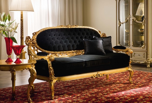 Living Room Ideas With Gold Furniture