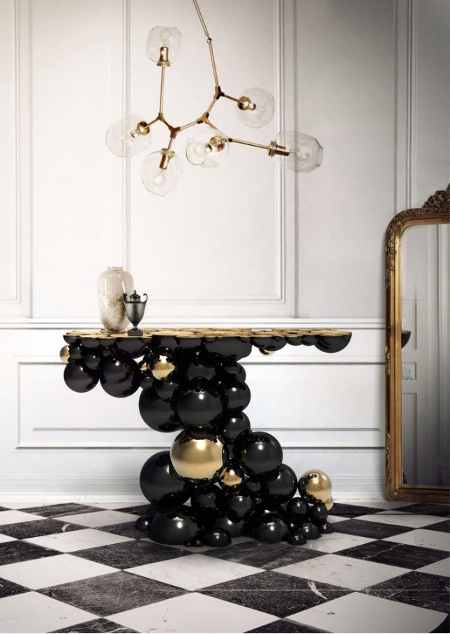The best black and gold furniture decorating ideas