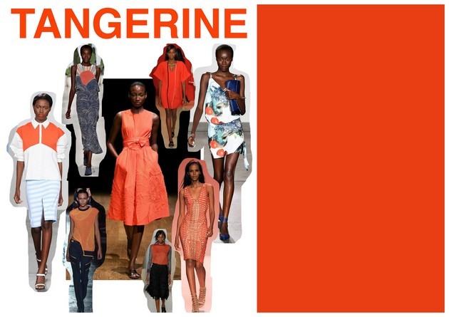 Spring 2015:  Pantone Trend for your Home Decoration - Tangerine