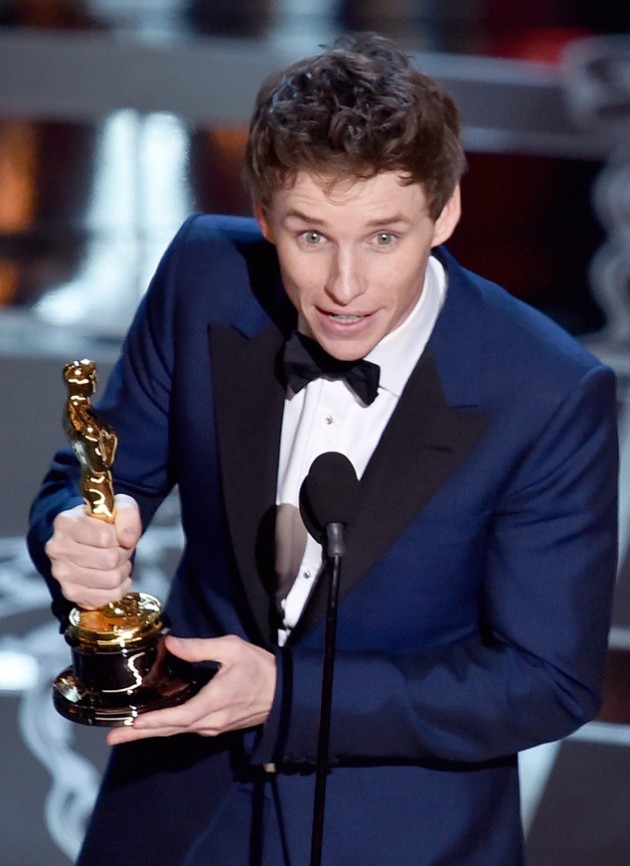 Get Inside the Oscars 2015 - Eddie Redmayne in "Theory of Everything"