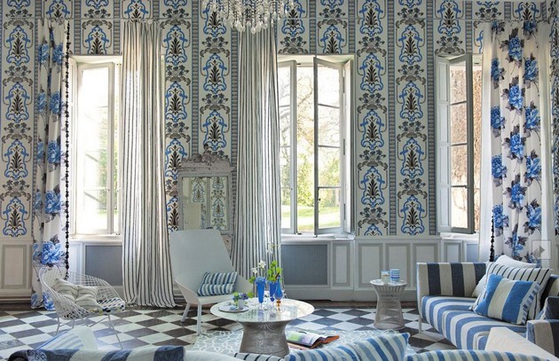 Room Decor Ideas: 35 Spring Wallpaper for Living Room