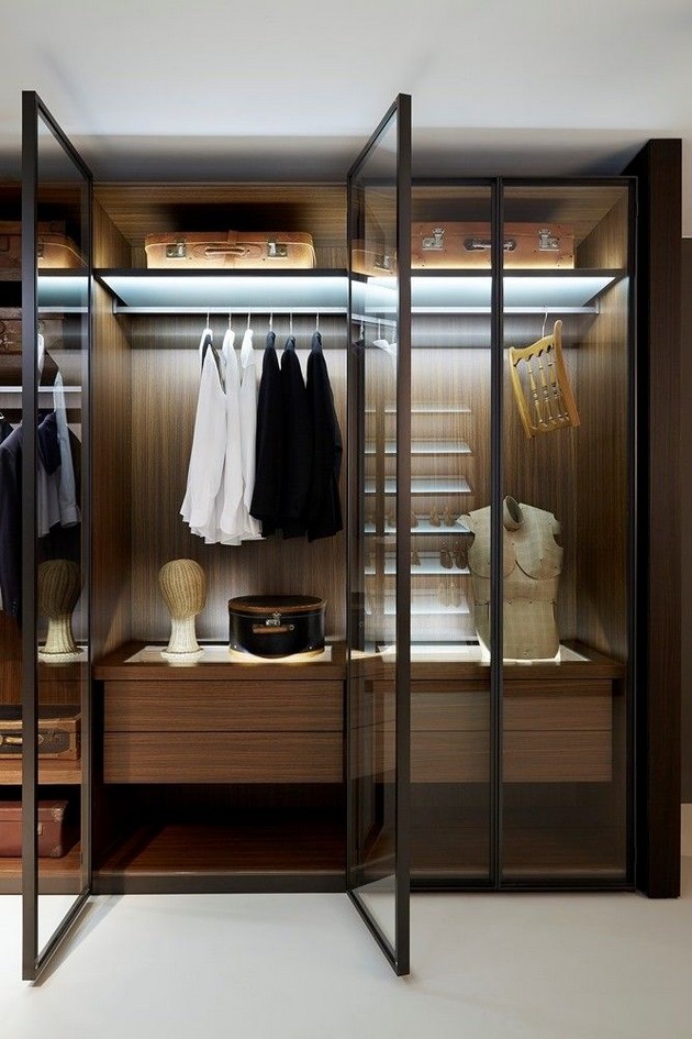 Bedroom Designs: Modern Storage Closets Ideas