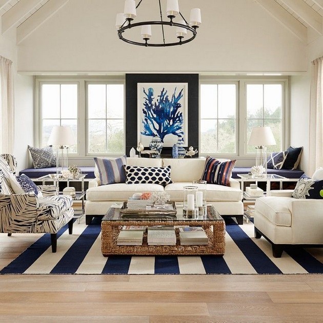 Beautiful Beach Homes Ideas and Examples for your Living Room
