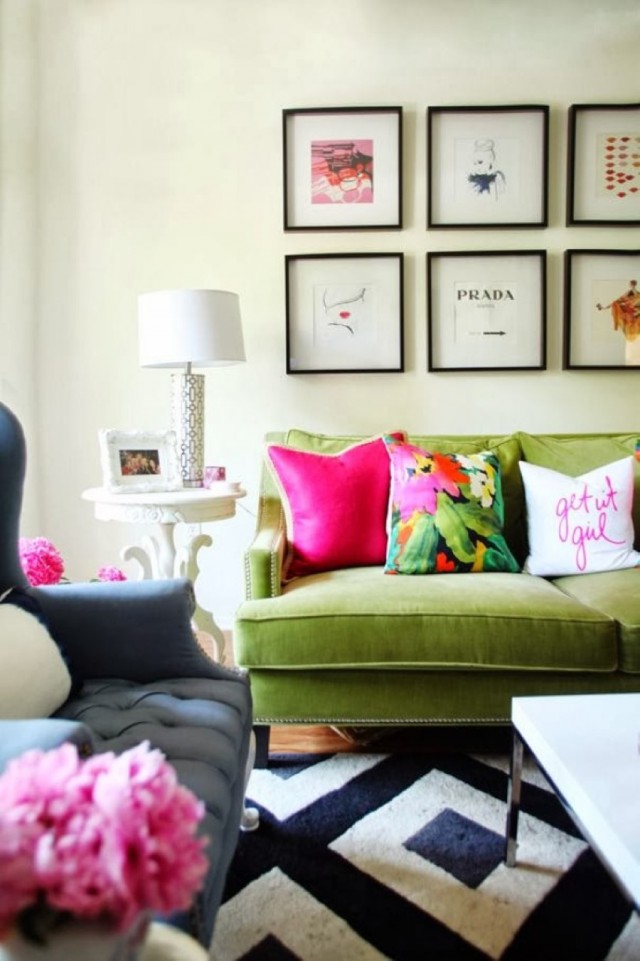 15 Green Living Room Ideas for Fall