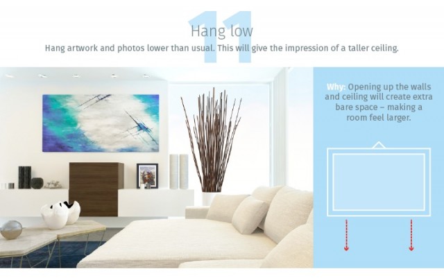 14 Decorating Tricks to Make a Room Looks Bigger  14 Decorating Tricks to Make a Room Looks Bigger Room Decor Ideas Room Ideas Room Design Small Room Design Decorating Small Spaces Small Room Small Space 10