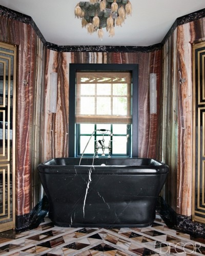 Luxury Interior Design by Kelly Wearstler - Private Residence: Luxury Bathroom
