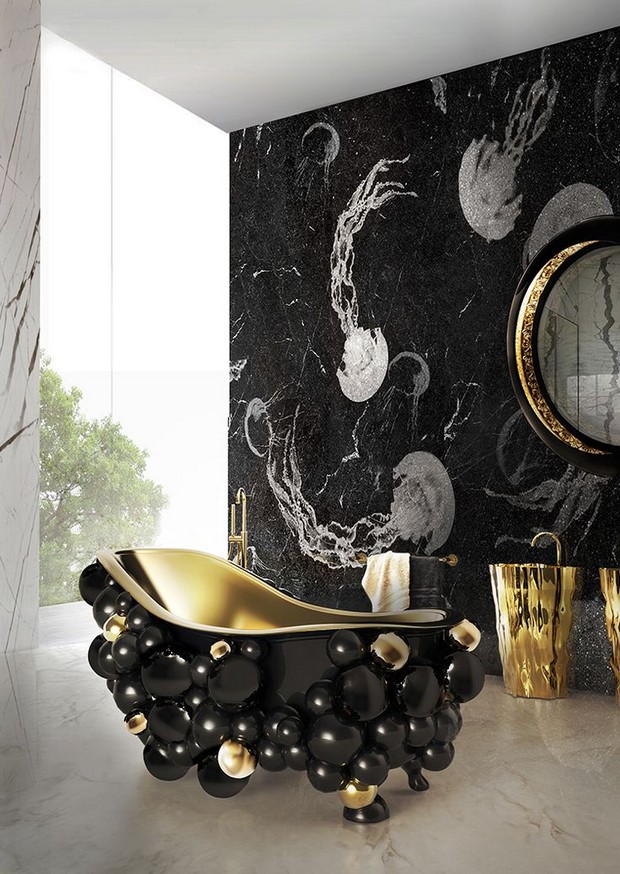 10 Black Luxury Bathroom Design Ideas