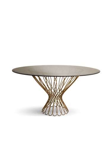 10 Round Dining Tables for a Glamourous Dining Room Design