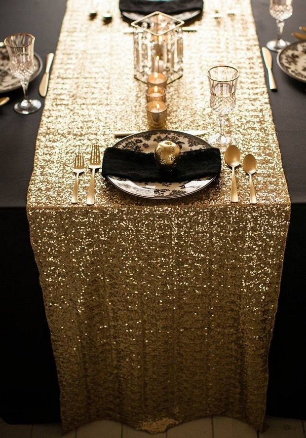 New Years Eve Party Ideas for Home: Get a luxury Table Setting