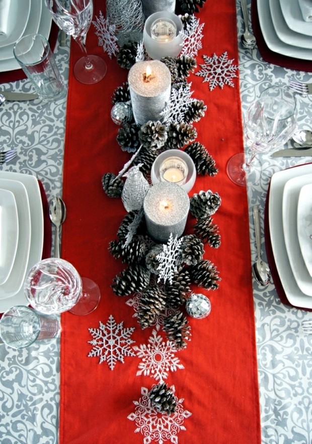 10 Luxury Christmas Decorating Ideas for Table Setting