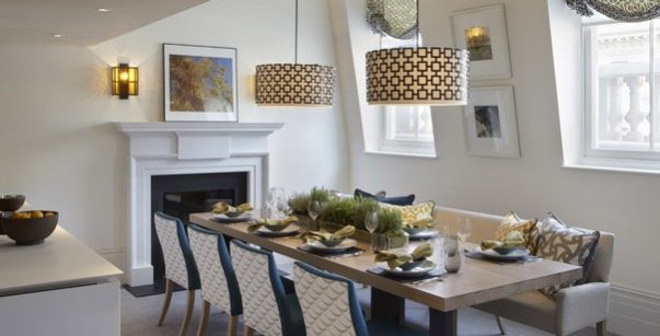 How to Get a Glamorous Dining Room by Helen Green