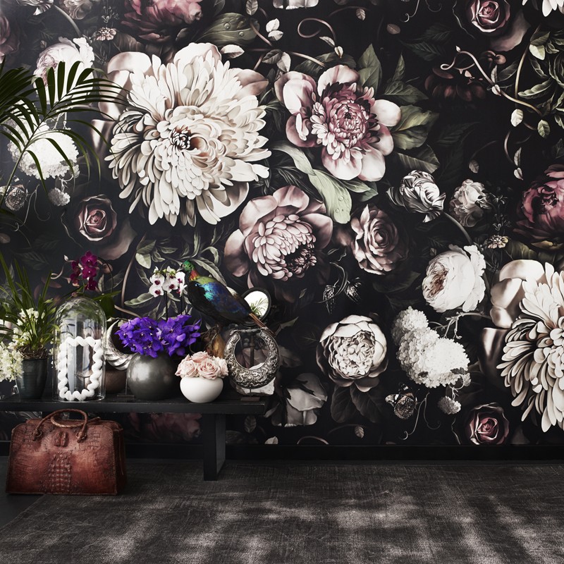 The Most Trendy Wallpaper Designs of 2016 Floral patterns