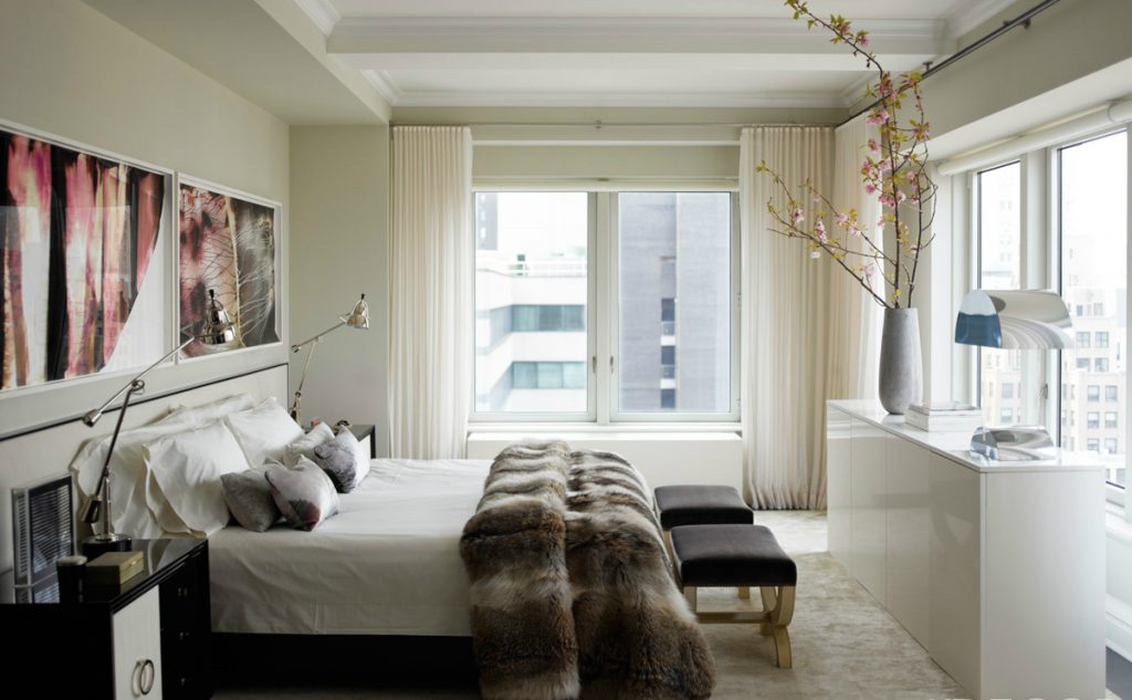 Celebrity Homes: Ivanka Trump Stylish Apartment in Manhattan Luxury Bedroom